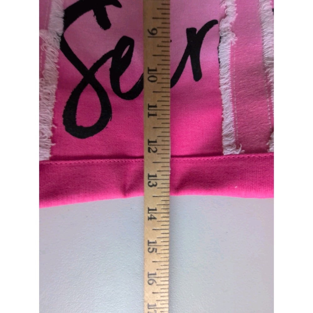 Victoria's Secret Ombre Pink and White Tote - Picture 9 of 9
